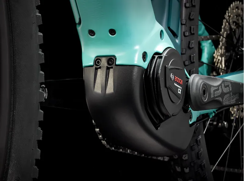 Trek Powerfly 5 Gen 4 Electric Mountain Bike XS 2025 in Satin Blue Sage Juniper-1